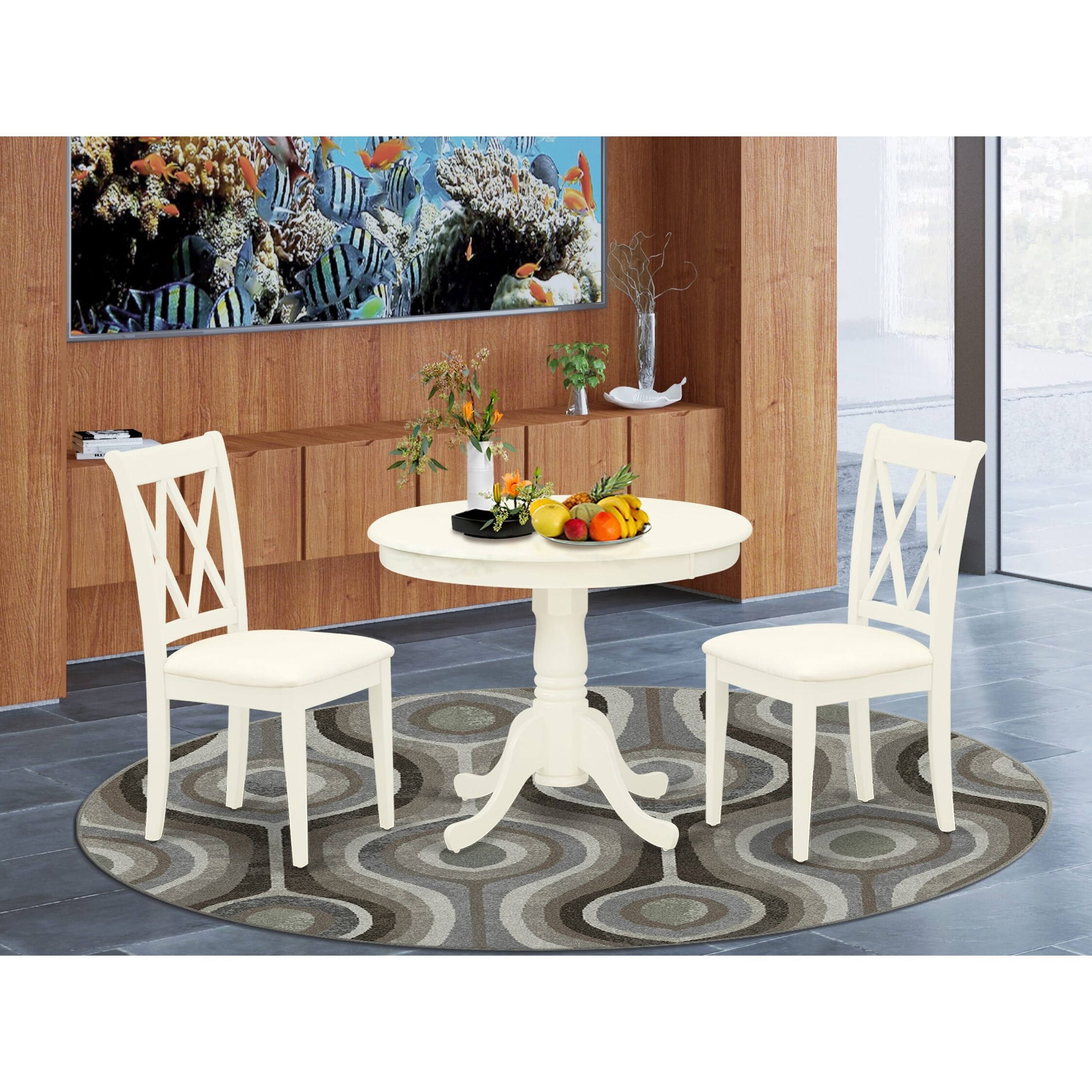 Furniture choice round new arrivals table and chairs