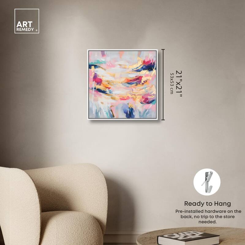 Balipink I Canvas by Art Remedy