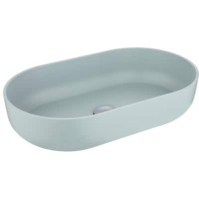 Eco-Friendly 24-Inch Acrylic Rectangular Vessel Sink, Durable and Hygienic, for Modern Bathroom Design - 24in L