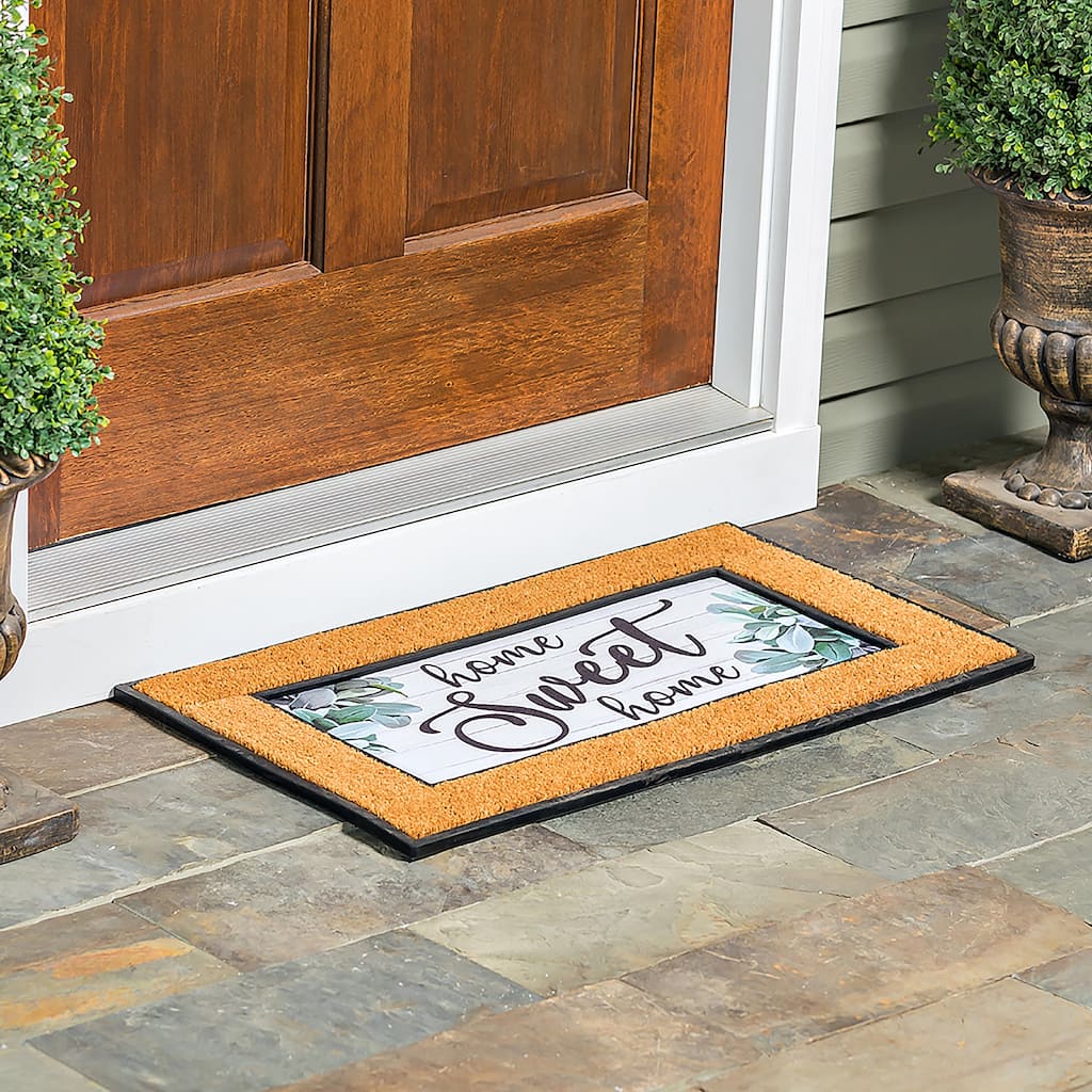 22 in. x 10 in. Home Sweet Home Eucalyptus Sassafras Switch Mat