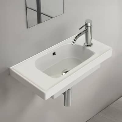 Nameeks CeraStyle 001700-U-One Hole Frame 19-5/8" Rectangular Ceramic