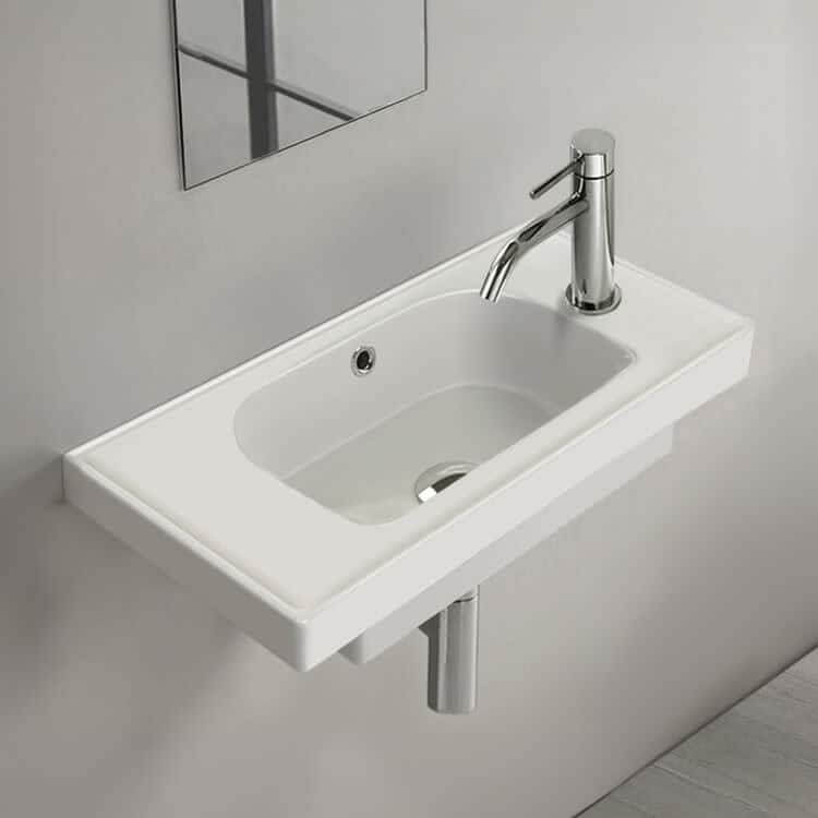 Nameeks CeraStyle 001700-U-One Hole Frame 19-5/8" Rectangular Ceramic