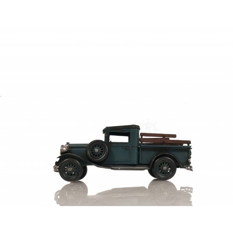 HomeRoots 5" Metal c1928 Ford Model A Pickup Hand Painted Model Truck