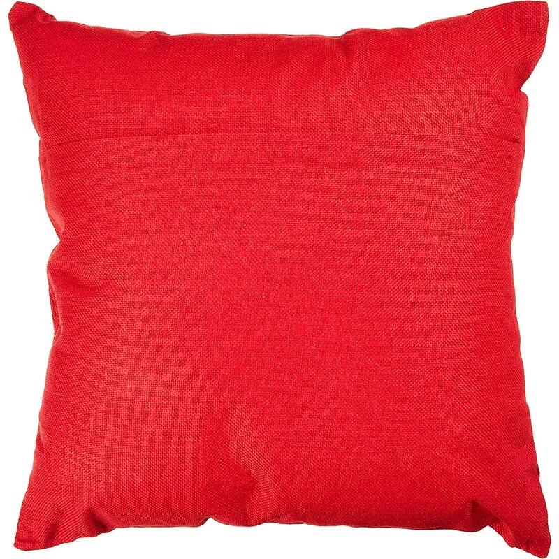 Violet Linen Seasonal Xmas Christmas Holiday Glories Pattern, 18 Inch x 18 Inch, Square, Decorative Accent Throw Pillow