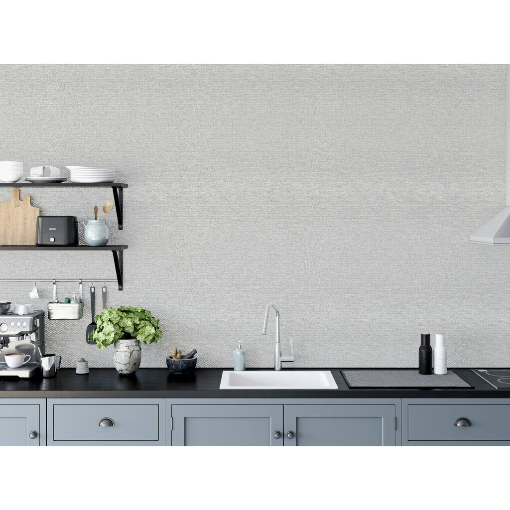 Arthouse Calico Plain Textured Unpasted Vinyl Wallpaper