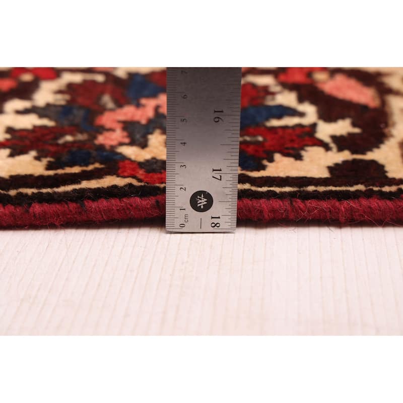 ECARPETGALLERY Hand-knotted Kayseri Vintage Red Wool Rug - 7'0 x 9'11