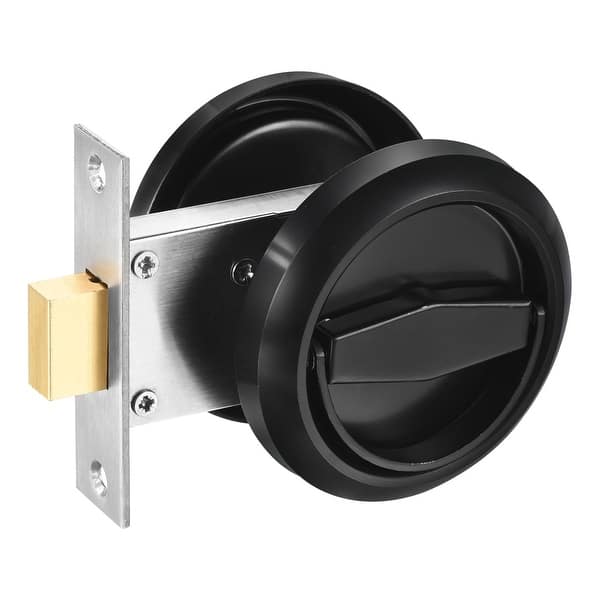 Stainless Steel 304 Round Recessed Door Lock Hidden Cup Pulls Knob