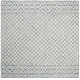 preview thumbnail 12 of 44, SAFAVIEH Handmade Abstract Sadie Modern Wool Rug 4' Square - Blue/Ivory - Square