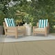 Option Awning Stripe Turquoise