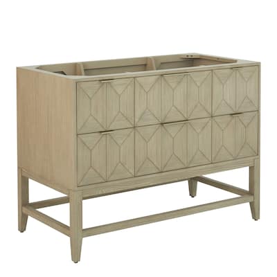 James Martin Vanities D100-V48 Emmeline 48" Single Basin Ash Wood