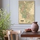 preview thumbnail 9 of 8, Thomson's Map of Germany -Premium Gallery Wrapped Canvas