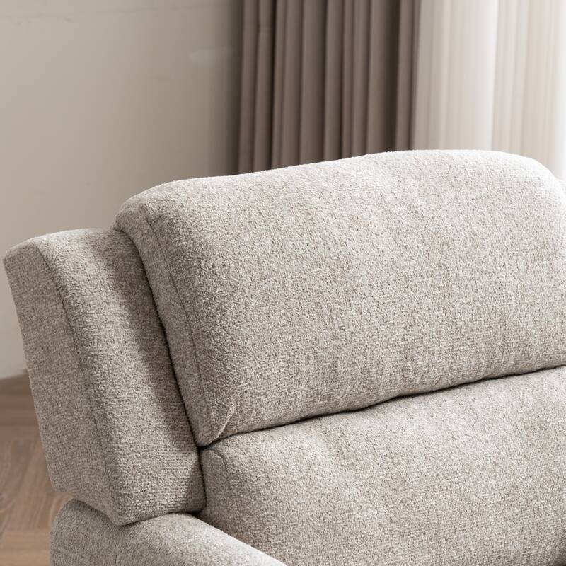 Upholstered Armchair With Wood Legs, Accent Chair