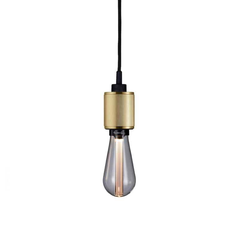 Buster + Punch NHM-052911 Heavy Metal 2" Wide Mini Pendant with Linear - Brass