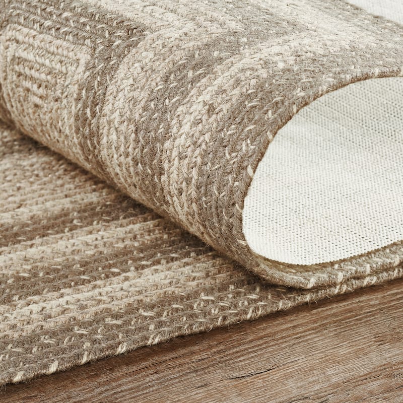 Cobblestone Jute Rug/Runner Rect w/ Pad 22x72 - 2' x 6' Runner