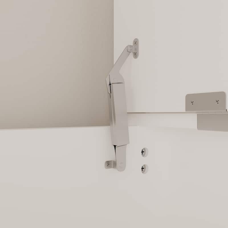 White Dresser with Seat and Storage 6 Drawer Closet Island Cabinet Bedroom Organization Bench