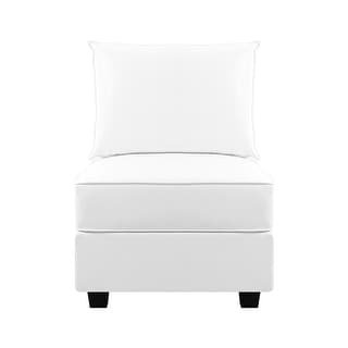 Modern DIY Convertible Modular Sectional Ultimate Sofa Collection - Optional Ottoman Middle and Armrest Modules