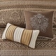 preview thumbnail 18 of 38, Madison Park Venetian 6 Piece Jacquard Quilt Set with Throw Pillows