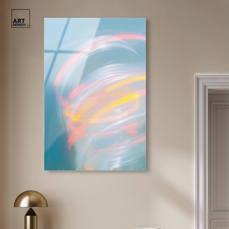 Swirling Light I Acrylic by Art Remedy, Ready to Hang