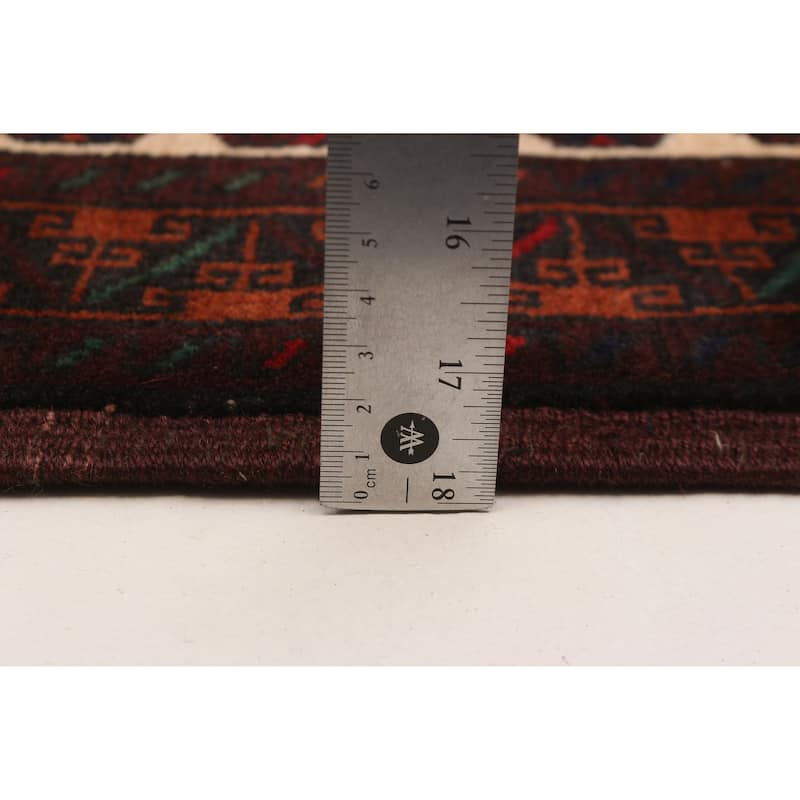 Teimani Brown Rug 4'1" x 6'5" - 4'1 x 6'5