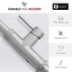 preview thumbnail 24 of 51, STYLISH Single Handle Touchless Pull Down Kitchen Faucet