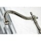 preview thumbnail 17 of 20, Heritage Wall Mount Bridge Kitchen Faucet with Brass Sprayer