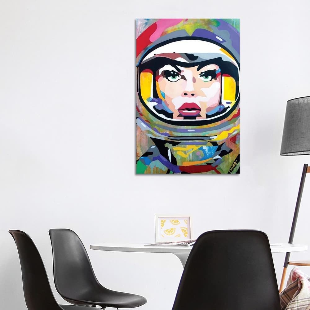 iCanvas "Space Girl" by DAAS Canvas Print