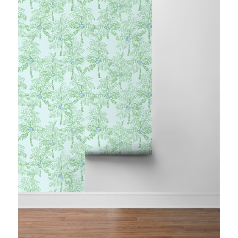 NextWall Palm Beach Peel and Stick Wallpaper