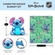 preview thumbnail 17 of 27, NHL Slapstick Stitch Hugger Pillow & Silk Touch Throw Blanket Set