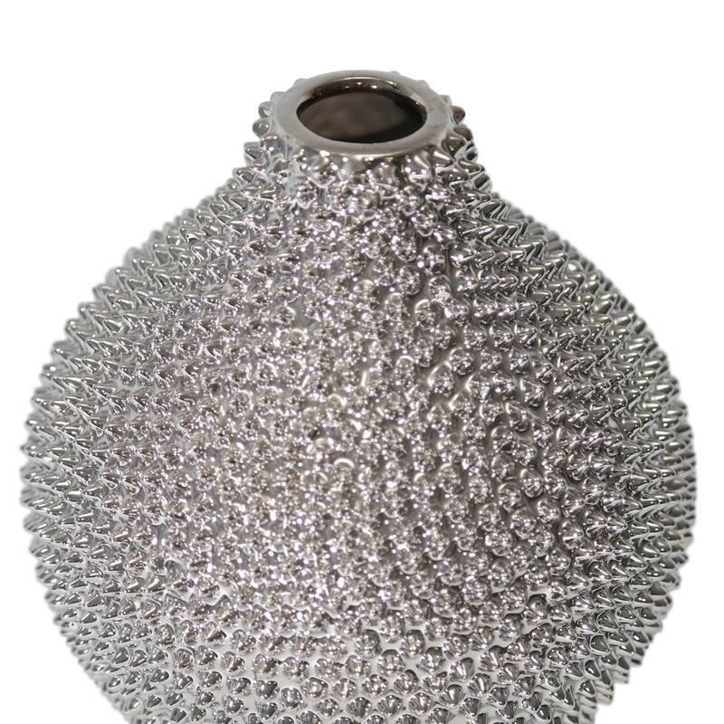 Sagebrook Home Modern Glam Textured Vase