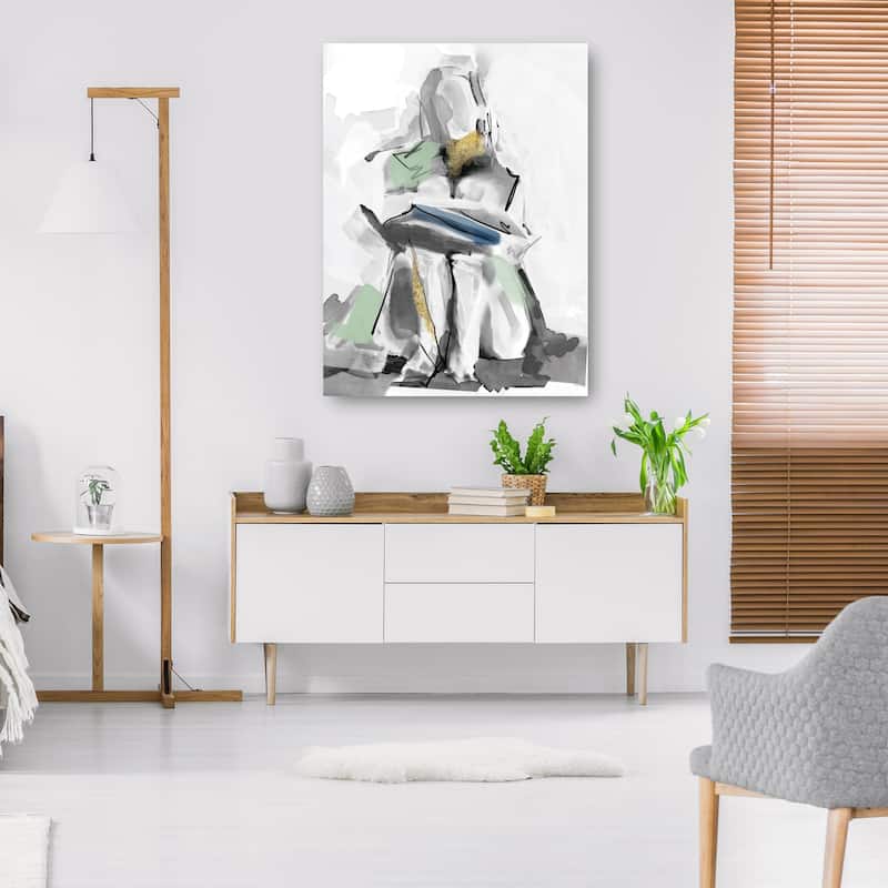 Figure Study II By Studio Arts Canvas Art Print