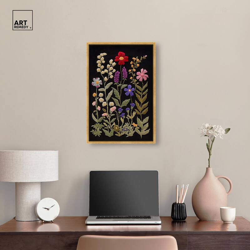 Fiber Flora on Fathomless Canvas by Art Remedy