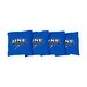 preview thumbnail 1 of 1, New England NorEasters Blue Cornhole Bags All-Weather Resin Filled