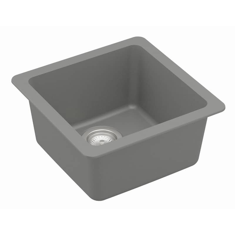 Karran Undermount Quartz Bar Single Bowl Sink