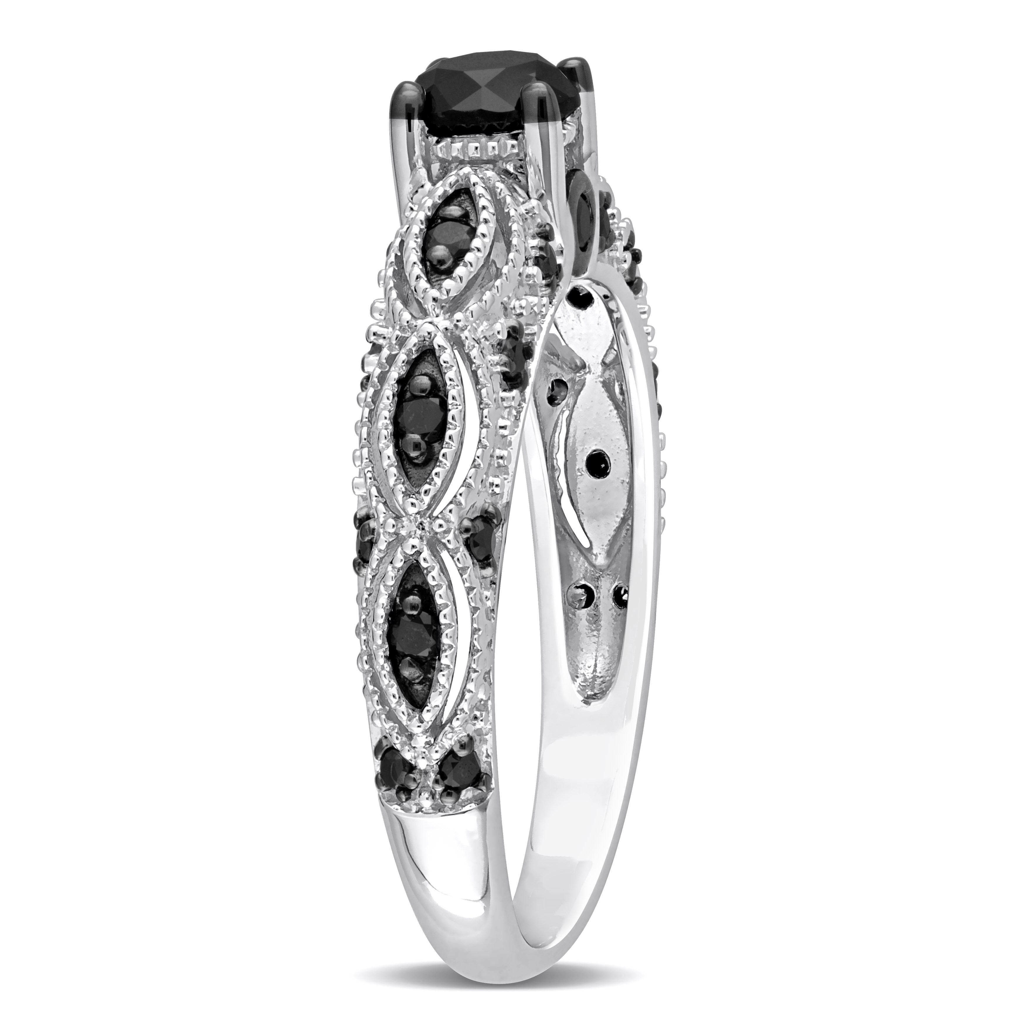 Miadora black diamond ring online