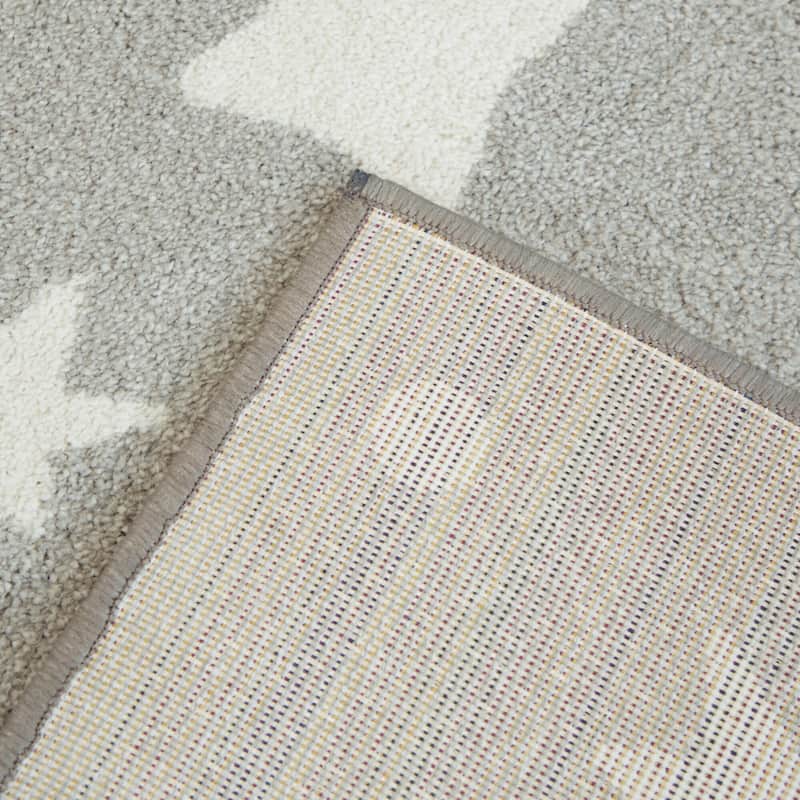Mod-Tod Stars Border Kids Area Rug