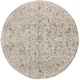 preview thumbnail 16 of 19, Nourison Oushak Home Indoor Grey Persian Area Rug 4' x Round - Grey - Round