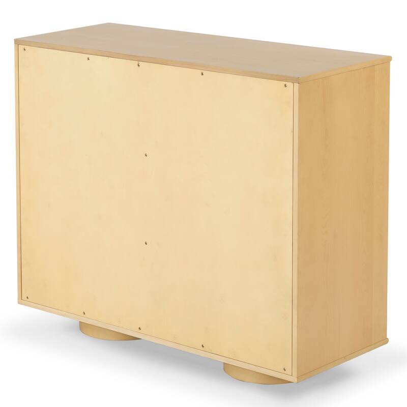SAFAVIEH Couture Kaybella Glass Door Chest - 47"W x 18"D x 39"H