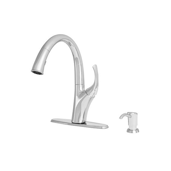 Shop Giagni Pd250 Spirale 13 Single Hole Pull Down Kitchen Faucet