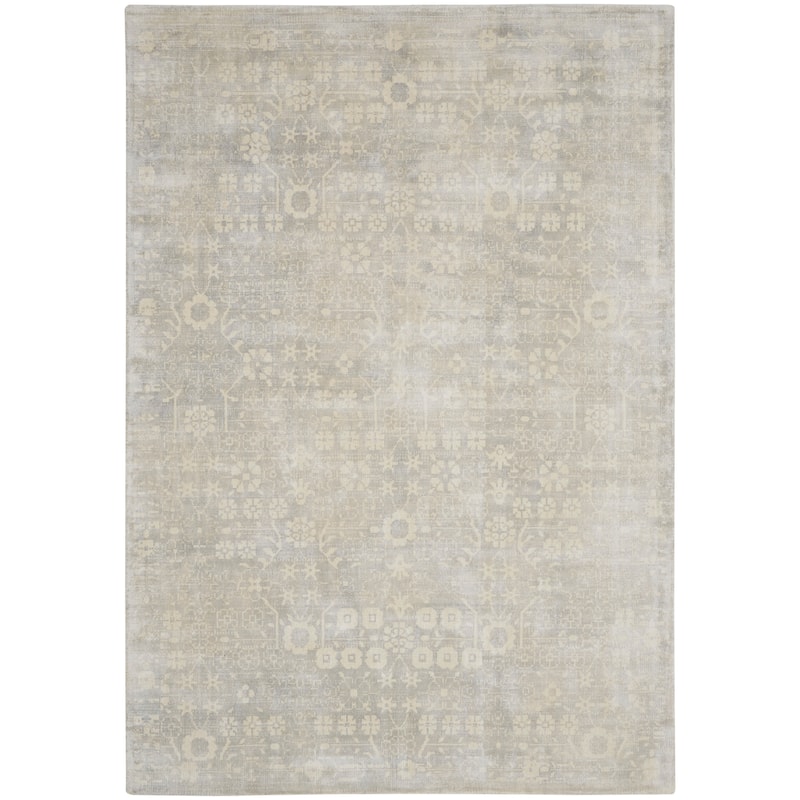 Desert Skies Traditional Persian Floral Shimmer Area Rug