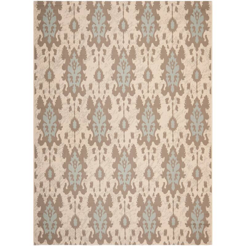 SAFAVIEH Courtyard Louann Indoor/ Outdoor Waterproof Patio Backyard Rug