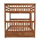 preview thumbnail 76 of 105, Modern Style Wooden Bunk Bed with Ladders and Two Storage Drawers
