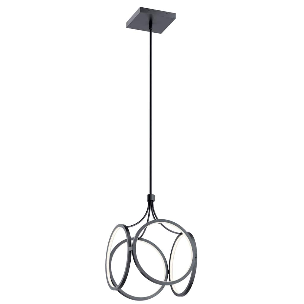 Kichler élan Ciri 19.75 inch Small LED Pendant Matte Black