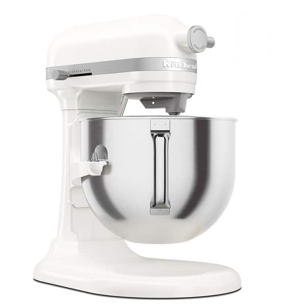 KitchenAid Refurbished 7 Quart Bowl-Lift Stand Mixer, RKSM70ZZBASE - Porcelain White