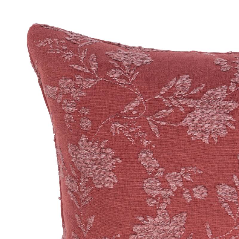 Villa by Classic Home Rosecliff Cotton Blend Throw Pillow