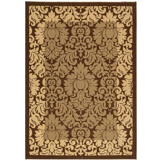 SAFAVIEH Courtyard Peggie Indoor/ Outdoor Patio Backyard Rug