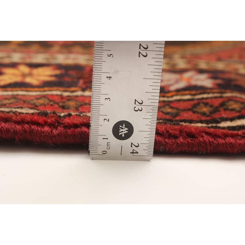 ECARPETGALLERY Hand-knotted Andelz Red Wool Rug - 3'9 x 6'4