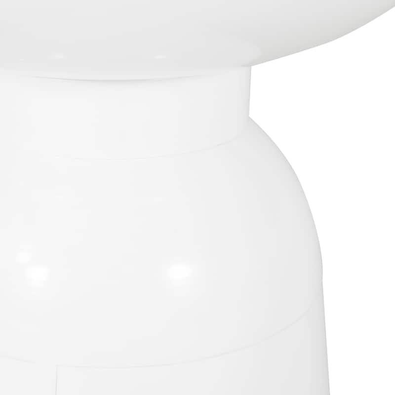 Outdoor Side Table,Cement End Tables for Patio,Garden Small Accent Decorative Stool,Table Indoor