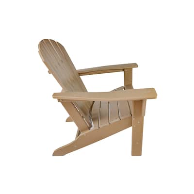 Classic Outdoor Adirondack Chair Resin Wood Adirondack Chair