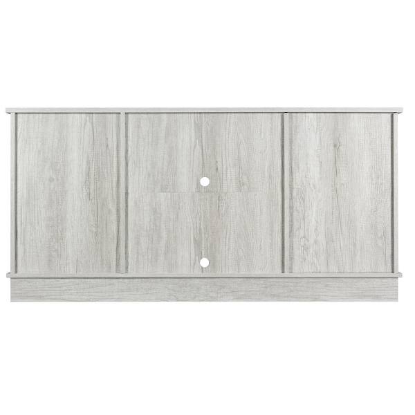 Shop Belleze Modern 58 Sliding Barn Door Television Stand Media