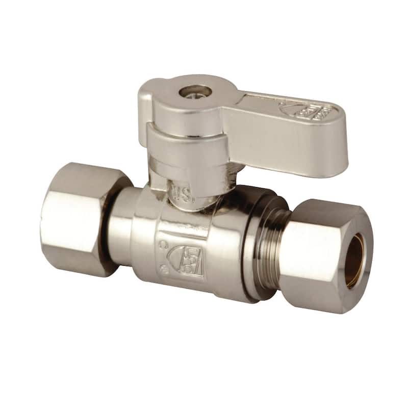 Kingston Brass Comp Straight Stop Valve